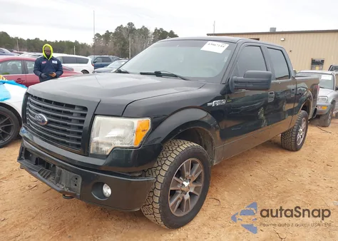 2014 Ford F-150 Stx z USA, uszkodzony, nr VIN 1FTFW1EF7EFC24995